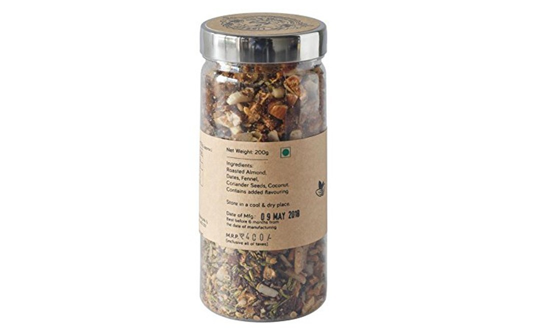 Library of Nuts Almonds Delight (Digestive Mouth Freshner)   Jar  200 grams